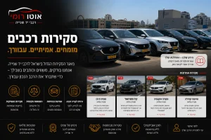 סקירות רכבים מקצועיות באתר אוטו רומי.