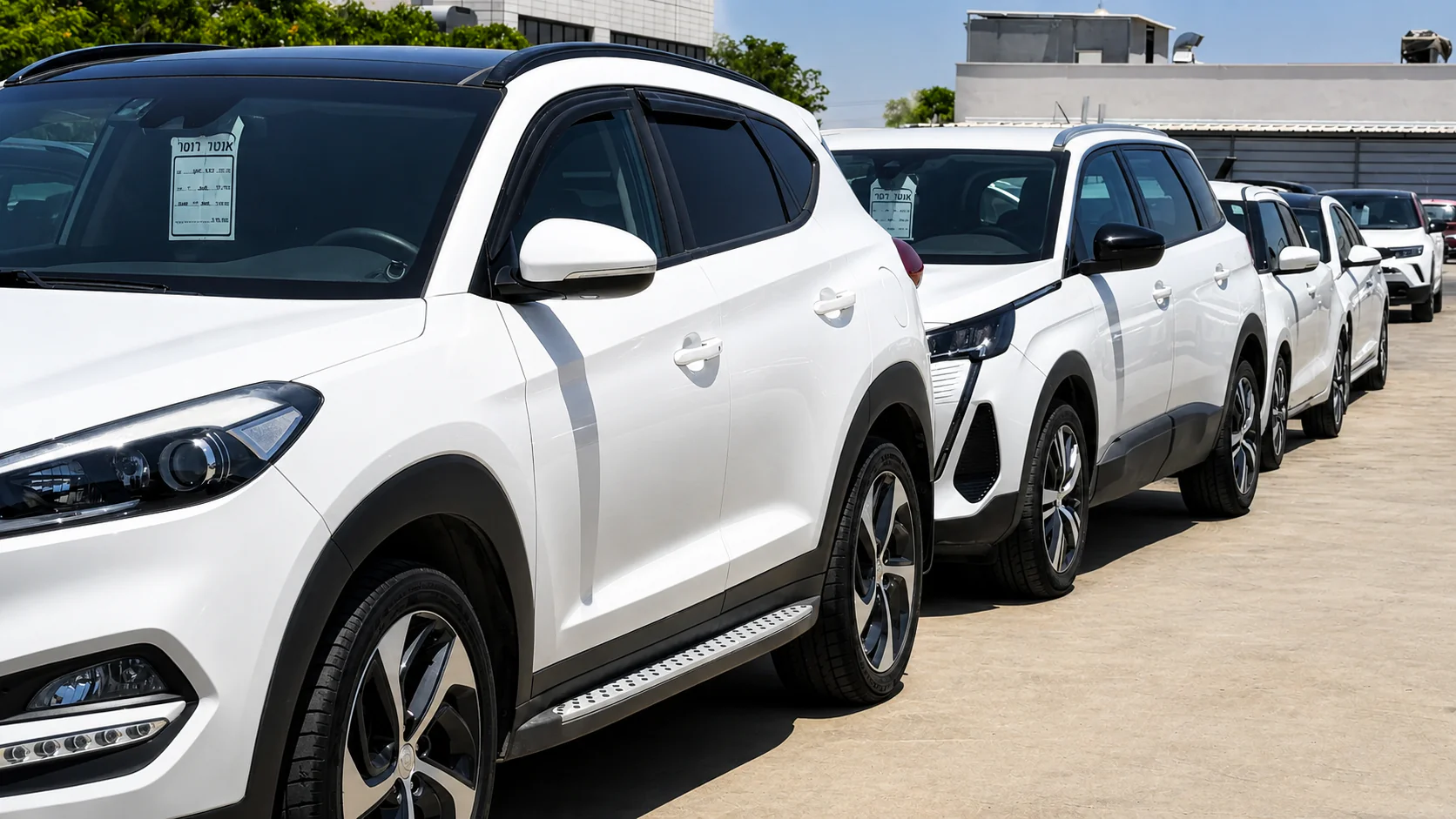 רכבי SUV יד שנייה